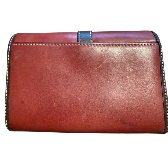 Coach Y2K, vintage bifold, leather wallet in brown and tan leather - Picture 2 of 11